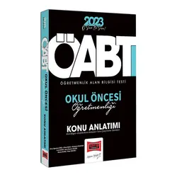 Yargı 2023 KPSS ÖABT Okul Öncesi Öğretmenliği Konu Anlatımı
