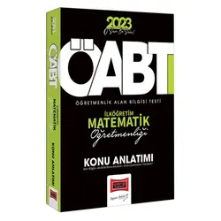 Yargı 2023 KPSS ÖABT İlköğretim Matematik Öğretmenliği Konu Anlatımı