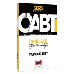 Yargı 2023 KPSS ÖABT İngilizce Öğretmenliği Çek Kopart Yaprak Test