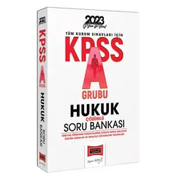Yargı 2023 KPSS A Grubu Hukuk Soru Bankası