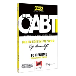 Yargı 2023 KPSS ÖABT Beden Eğitimi ve Spor Öğretmenliği Tamamı Çözümlü 10 Deneme