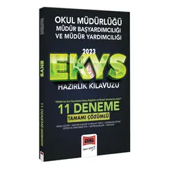 Yargı 2023 EKYS Okul Müdürlüğü Müdür Başyardımcılığı ve Müdür Yardımcılığı Tamamı Çözümlü 11 Deneme