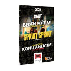 Yargı 2023 KPSS ÖABT Sprint Beden Eğitimi Öğretmenliği Konu Anlatımı +10 Deneme