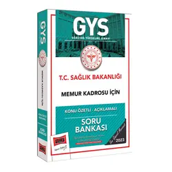 Yargı 2023 Sağlık Bakanlığı Memur Kadrosu İçin Konu Özetli Açıklamalı Soru Bankası