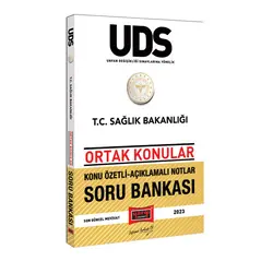 Yargı 2023 Sağlık Bakanlığı UDS Unvan Değişikliği Sınavlarına Yönelik Konu Özetli Soru Bankası
