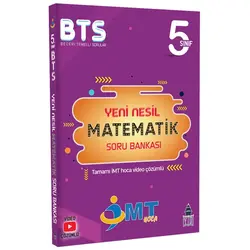 İMT Hoca 5. Sınıf Matematik Yeni Nesil Soru Bankası Video Çözümlü