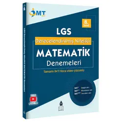 İMT Hoca 8. Sınıf LGS Matematik Derecelendirilmiş Nitelikli Denemeler Video Çözümlü