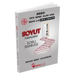 Hoca Kafası 2025 KPSS TYT ALES DGS Soyut Paragraf Soru Bankası - Öznur Saat Yıldırım