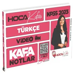 Hoca Kafası 2023 KPSS Türkçe Video Kafa Notlar - Öznur Saat Yıldırım