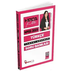 Hoca Kafası 2023 KPSS Türkçe Soru Bankası Çözümlü - Öznur Saat Yıldırım