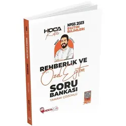 Hoca Kafası 2023 KPSS Eğitim Bilimleri Rehberlik ve Özel Eğitim Soru Bankası Çözümlü - Bulut Vurdum