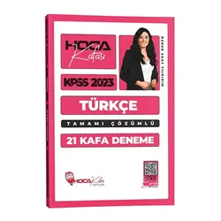 Hoca Kafası 2023 KPSS Türkçe 21 Kafa Deneme Video Çözümlü - Öznur Saat Yıldırım