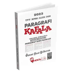 Hoca Kafası 2023 KPSS TYT ALES DGS Paragrafı Kafala Soru Bankası Çözümlü - Öznur Saat