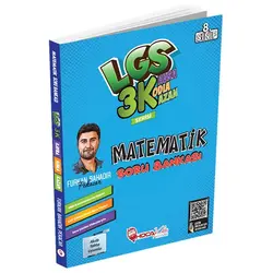 Hoca Kafası 8. Sınıf LGS Matematik Soru Bankası 3K Serisi