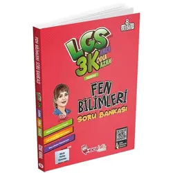 Hoca Kafası 8. Sınıf LGS Fen Bilimleri Soru Bankası 3K Serisi