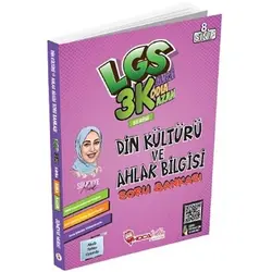 Hoca Kafası 8. Sınıf LGS Din Kültürü ve Ahlak Bilgisi Soru Bankası 3K Serisi
