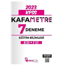 Hoca Kafası 2023 KPSS Eğitim Bilimleri Kafametre Çözümlü 7 Deneme