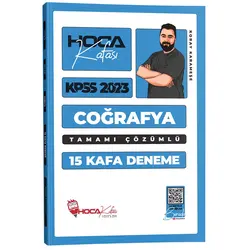 Hoca Kafası 2023 KPSS Coğrafya 15 Kafa Deneme Çözümlü - Koray Karameşe