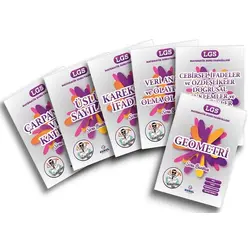 Kurul 8. Sınıf LGS Matematik Soru Fasikülleri 6 lı Set 2025