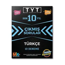 Ünlüler Karması TYT Türkçe Son 10 Yıl Çıkmış Sorular 10 Deneme