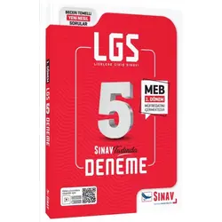 Sınav 2023 Özel LGS 8. Sınıf 1. Dönem 5 Deneme