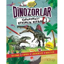 Dinozorlar Çıkartmalı Etkinlik Kitabı 1 - Penny Worms - Sabri Ülker Vakfı Yayınları