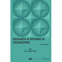 Research & Reviews in Engineering / December 2022 - Coşkun Özalp - Gece Kitaplığı