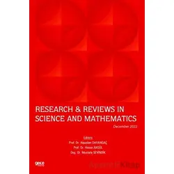 Research & Reviews in Science and Mathematics / December 2022 - Mustafa Sevindik - Gece Kitaplığı