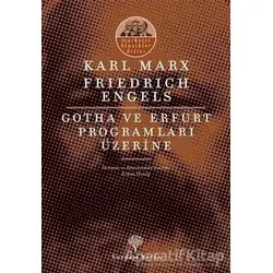 Gotha ve Erfurt Programları Üzerine - Friedrich Engels - Yordam Kitap