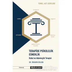 Terapide Psikolojik Esneklik: Kabul ve Adanmışlık Terapisi - İbrahim Bilgen - Epsilon Yayınevi