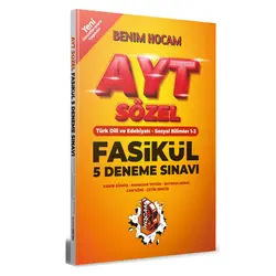 Benim Hocam AYT Sözel 5 Fasikül Deneme Sınavı