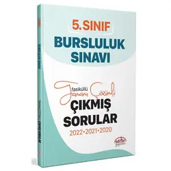 Editör 5. Sınıf Bursluluk 3 Yıl Çıkmış Sorular ve Çözümleri