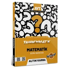 Altın Karma AYT Matematik Tahminmatik Soru Bankası