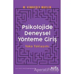 Psikolojide Deneysel Yönteme Giriş - M. Kimberly Maclin - Bilge Kültür Sanat