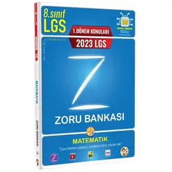 Tonguç Akademi 2023 8. Sınıf LGS 1. Dönem Matematik Zoru Bankası
