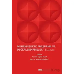 Mühendislikte Araştırma ve Değerlendirmeler II - Aralık 2022 - Kolektif - Gece Kitaplığı