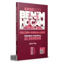 Benim Hocam 2023 Eğitim Bilimleri Gelişim Psikolojisi Tamamı Çözümlü 23 Deneme