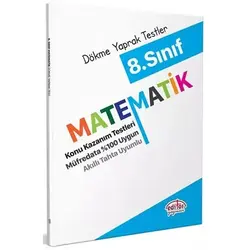 Editör 8. Sınıf Matematik Konu Kazanım Testleri