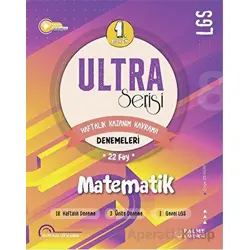 Ultra Serisi LGS 1.Dönem Matematik Denemeleri Palme Yayıncılık - Özge Zengin - Palme Yayıncılık