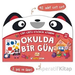Cırt Cırtlı Etkinlik Kitabım - Okulda Bir Gün (2+ Yaş) - Ayşenur Kurtuluş Peltek - Bi Kutu Oyun
