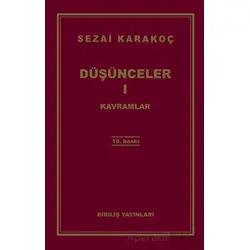 Düşünceler 1: Kavramlar - Sezai Karakoç - Diriliş Yayınları