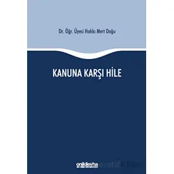 Kanuna Karşı Hile - Hakkı Mert Doğu - On İki Levha Yayınları