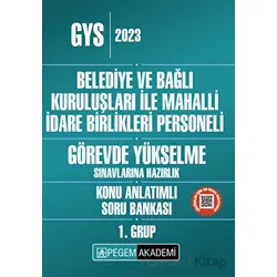 2025 GYS Belediye ve Bağlı Kuruluşları ile Mahalli İdare Birlikleri Personeli (1.Grup) Ünvan Değişik