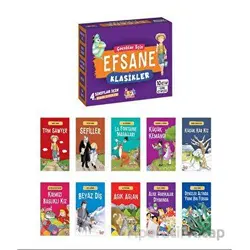 Çocuklar İçin Efsane Klasikler – (10 Kitap + Soru Kitapçığı) - Kolektif - Bıcırık Yayınları