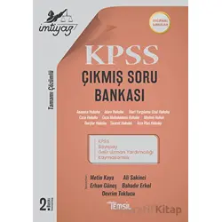 İmtiyaz KPSS ve Kurum Sınavları Çıkmış Soru Bankası - Bahadır Erkol - Temsil Kitap