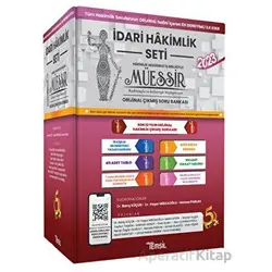 Müessir İdari Hakimlik Seti - Kolektif - Temsil Kitap