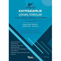 Kaymakamlık Çıkmış Sorular - Zühal Aydın - Temsil Kitap