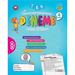 4. Sınıf Tek Deneme Sınavı Kitabım Palme Yayıncılık - Kolektif - Palme Yayıncılık