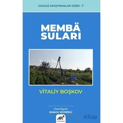 Vitaliy Boşkov-Memba Suları - Bülent Hünerli - Paradigma Akademi Yayınları