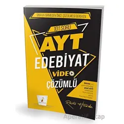 Rüştü Hoca İle Sınava Girmeden Önce Çözülmesi Gereken Video Çözümlü AYT Edebiyat Soruları